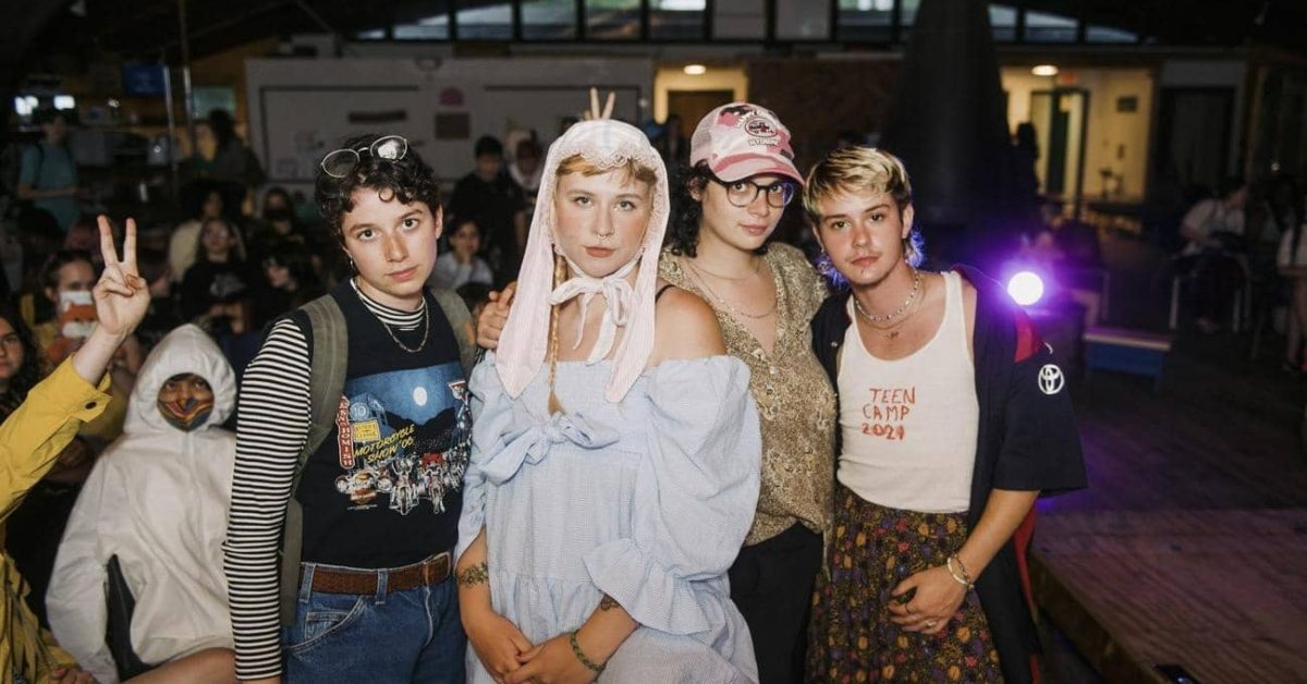 Campers dress up and have fun at events