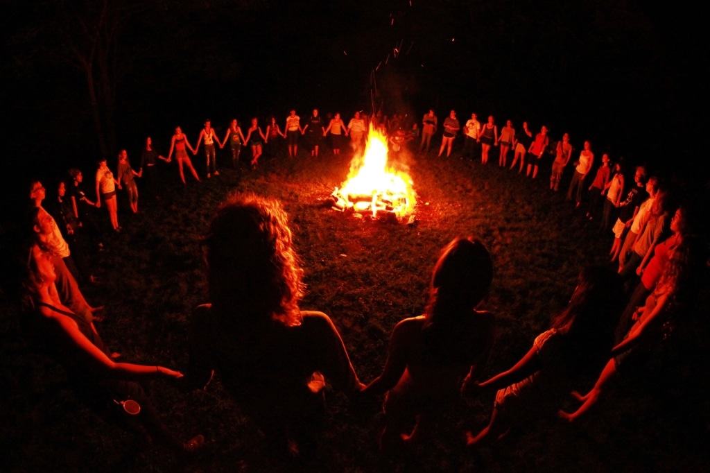 Fearless Fire Ceremony at Odyssey Teen Camp