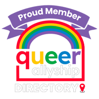 Queer Allyship Directory Badge