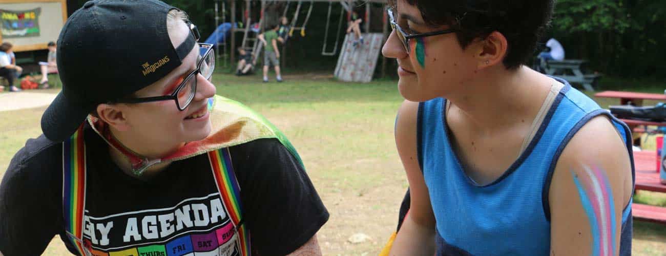 LGBTQ+ campers at OTC