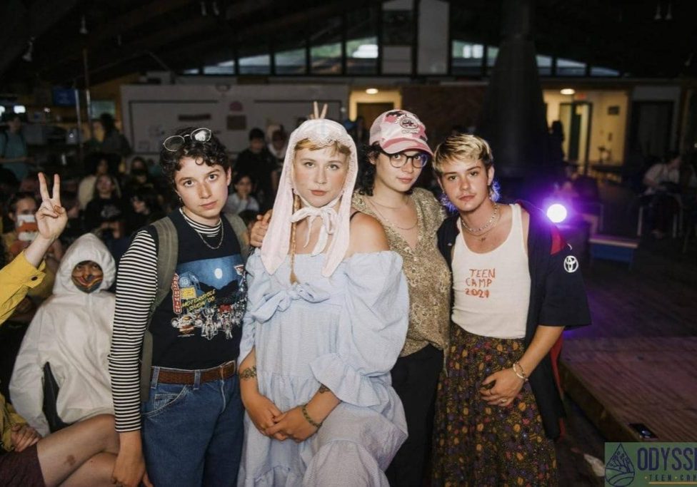 Campers dress up and have fun at events